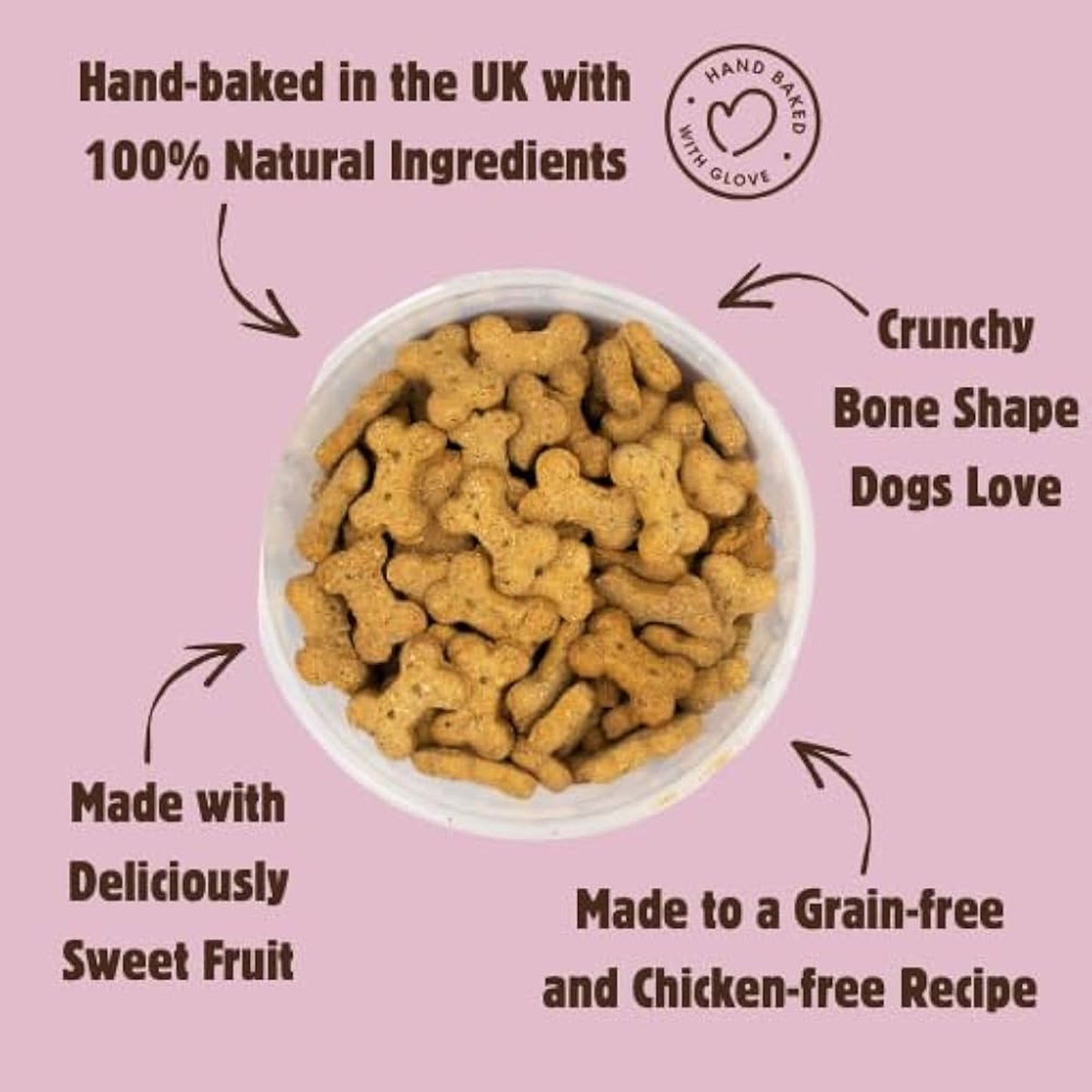 Betty Miller - Banana, Apple & Blueberry Bones (Grain-Free)