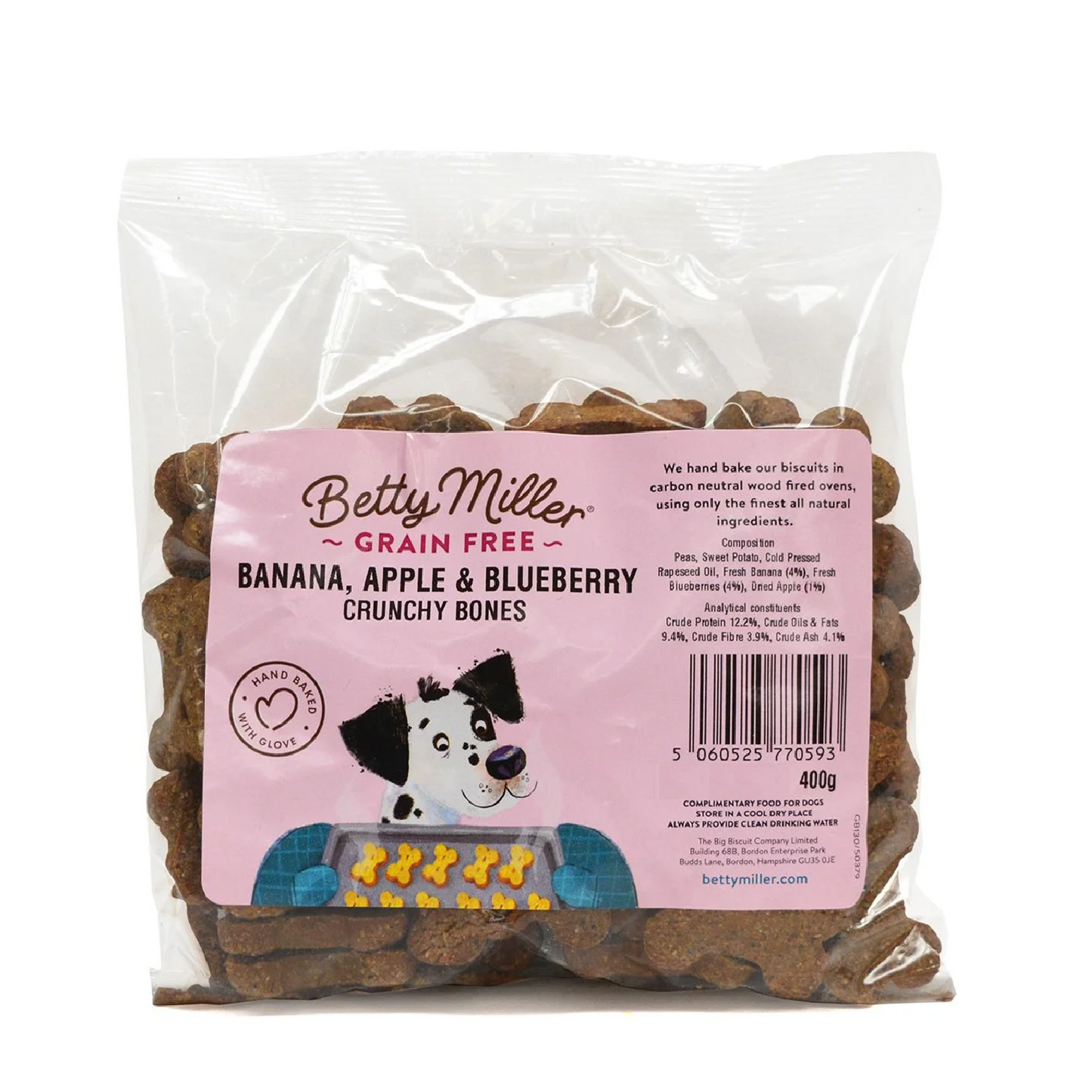 Betty Miller - Banana, Apple & Blueberry Bones (Grain-Free)