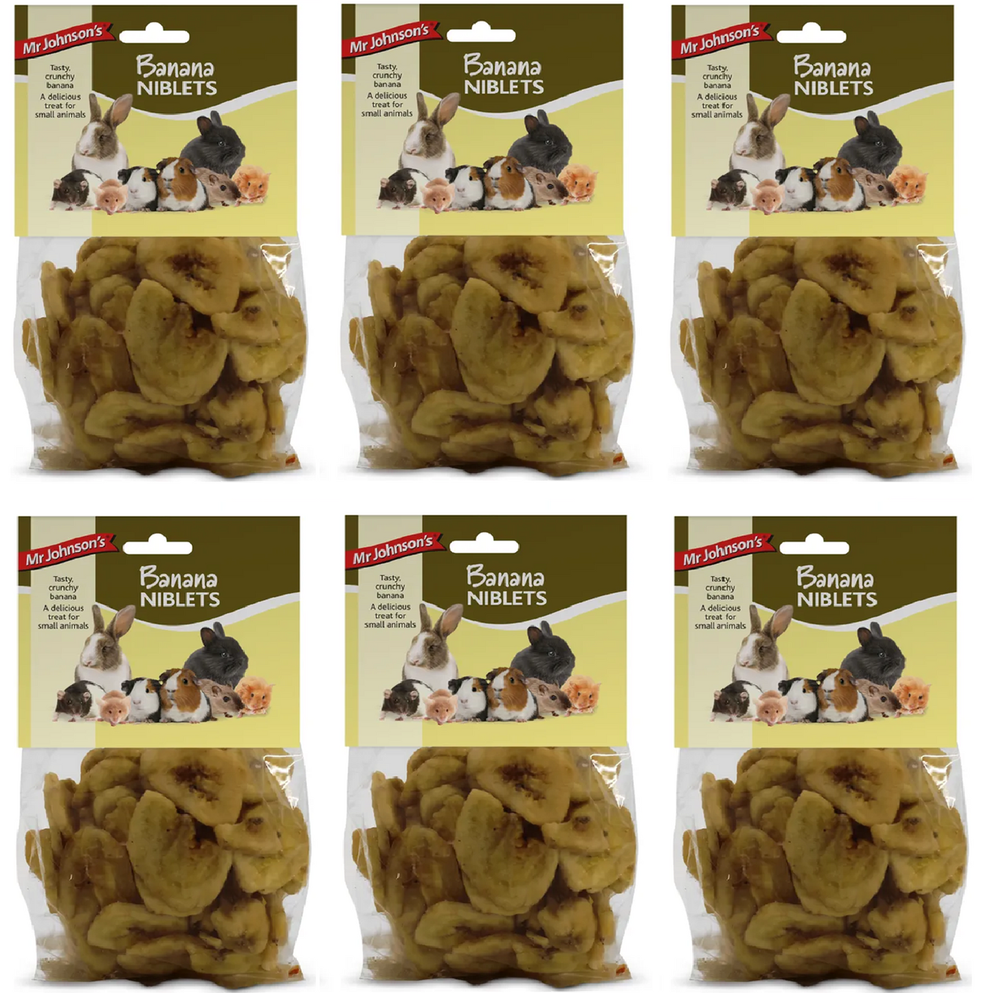 Mr Johnson's - Banana Niblets (6 Packs)