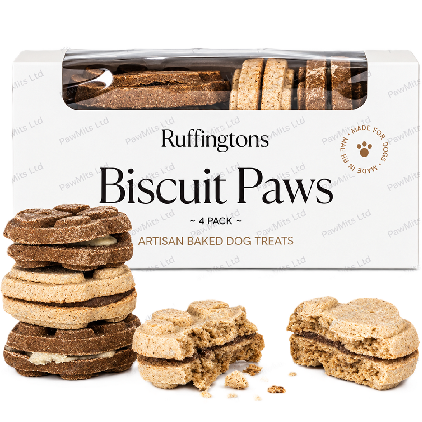 Ruffingtons - Biscuit Paws (4pk)