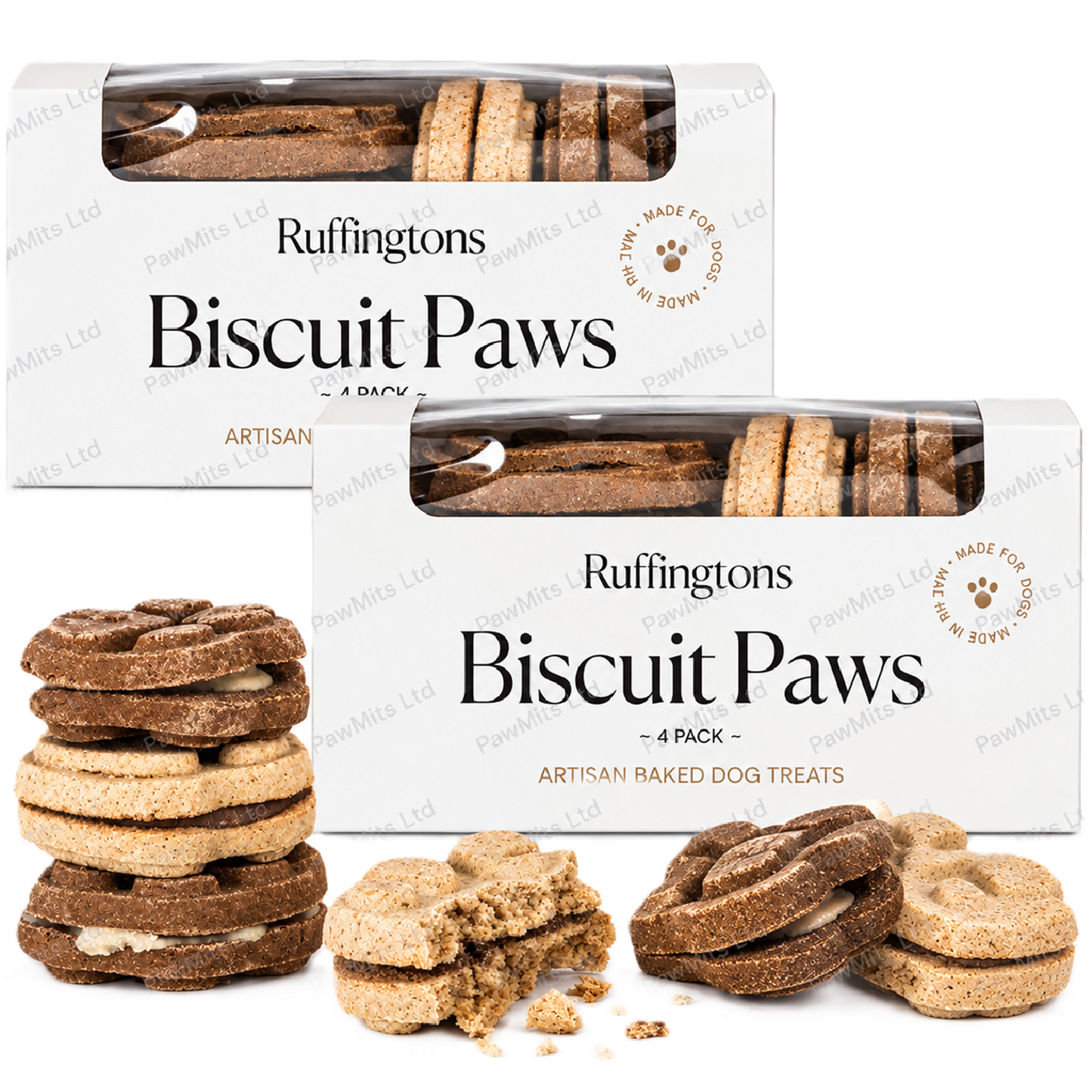 Ruffingtons - Biscuit Paws (4pk)