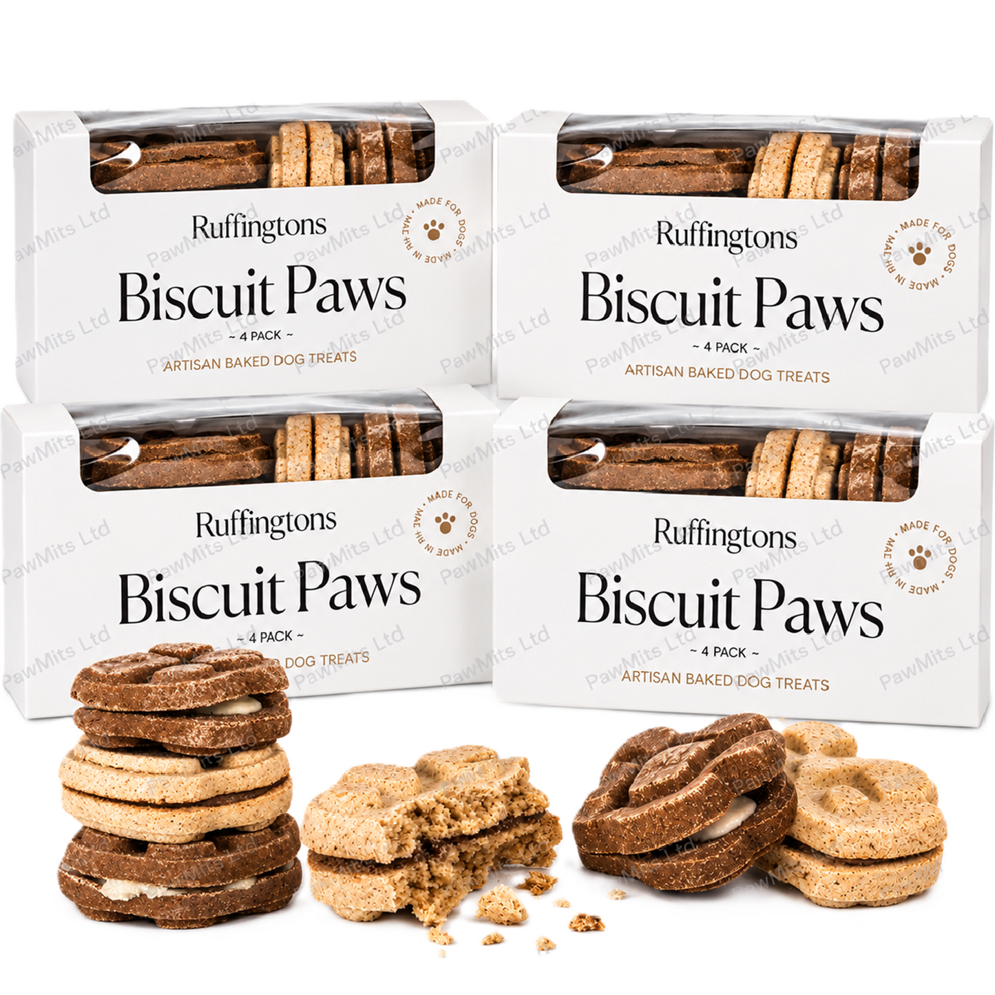 Ruffingtons - Biscuit Paws (4pk)