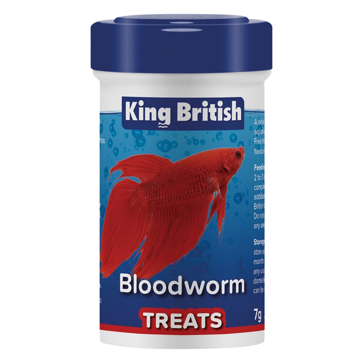 King British - Bloodworm Treats (7g)