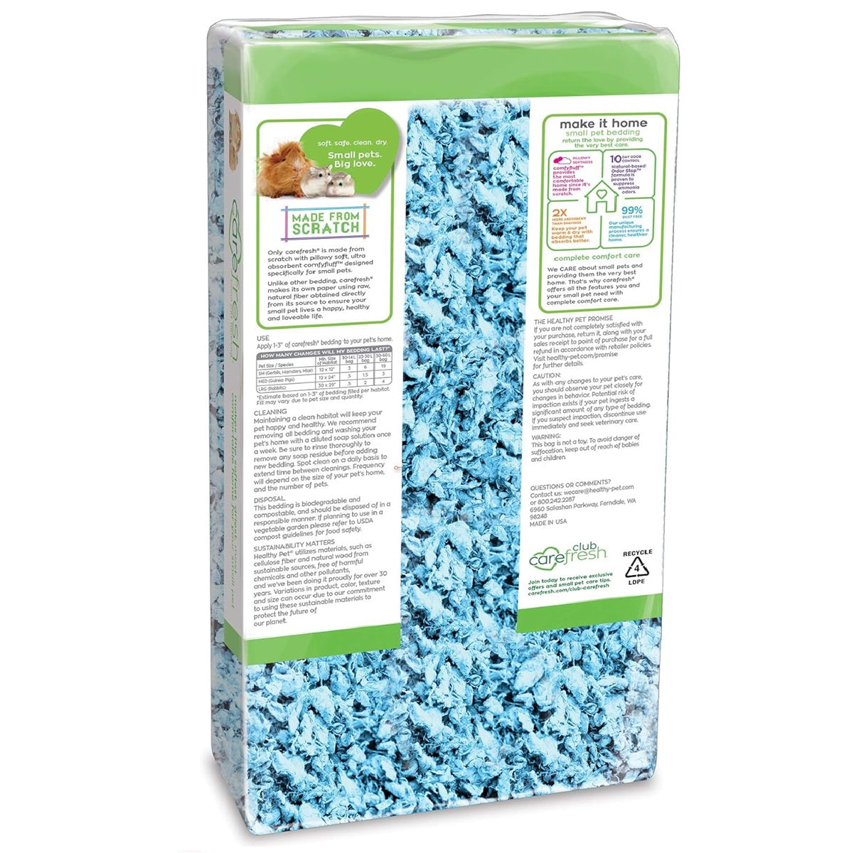 Carefresh - Blue Bedding (10L)