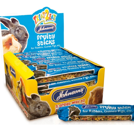 Johnsons - Rabbit & Guinea Pig Fruity Sticks (28pk)