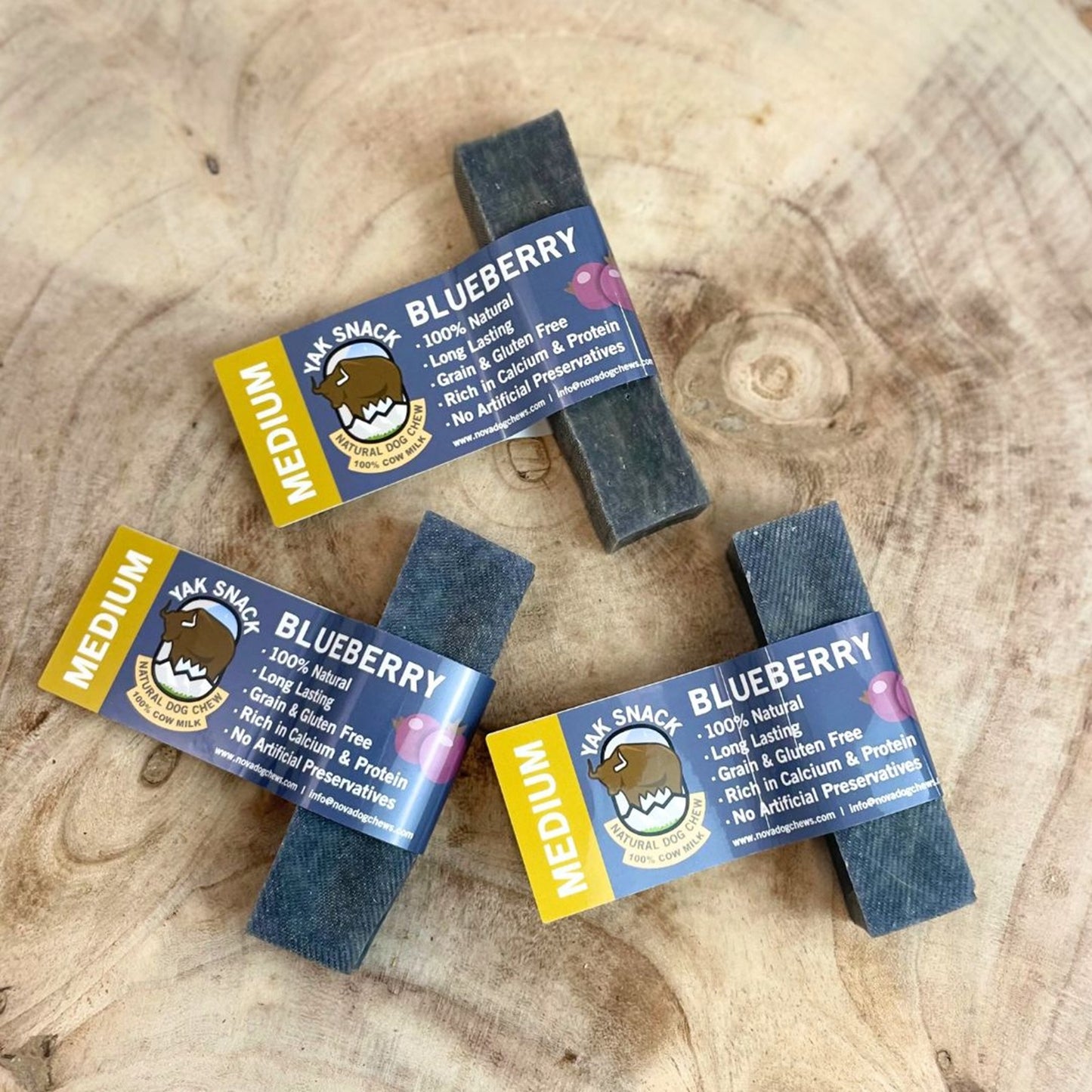 Yak Snack - Cheese Blueberry Dog Chews