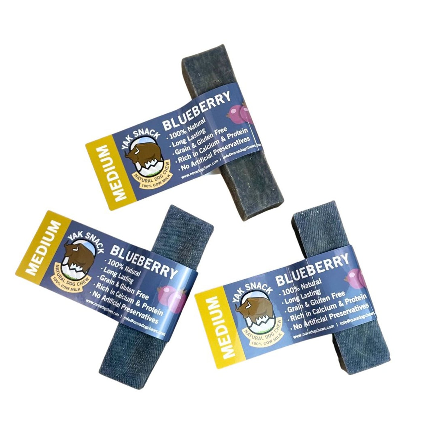Yak Snack - Cheese Blueberry Dog Chews