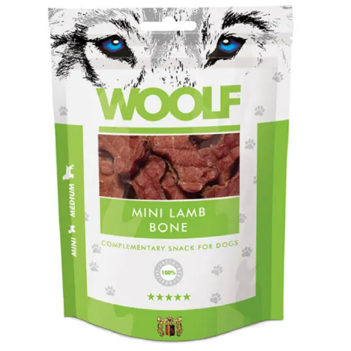 Woolf - Mini Lamb Bones (10 x 100g)