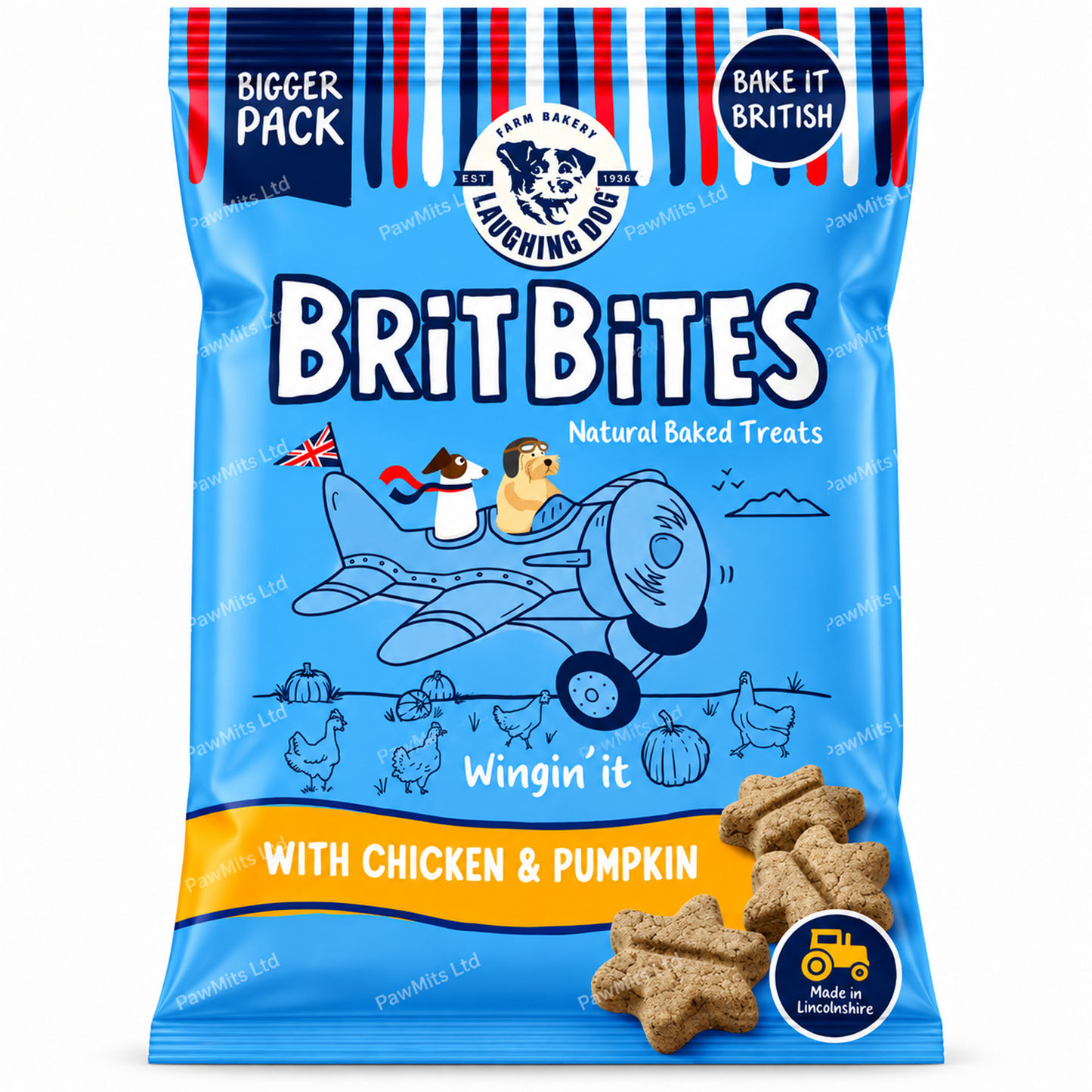 Brit Bites - Chicken & Pumpkin (175g)