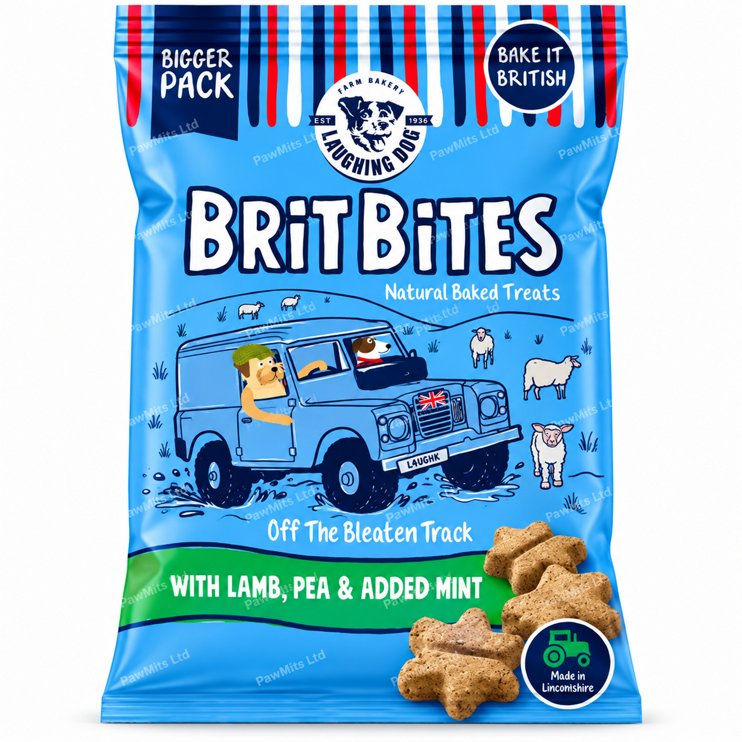 Brit Bites - Lamb, Pea & Added Mint (175g)