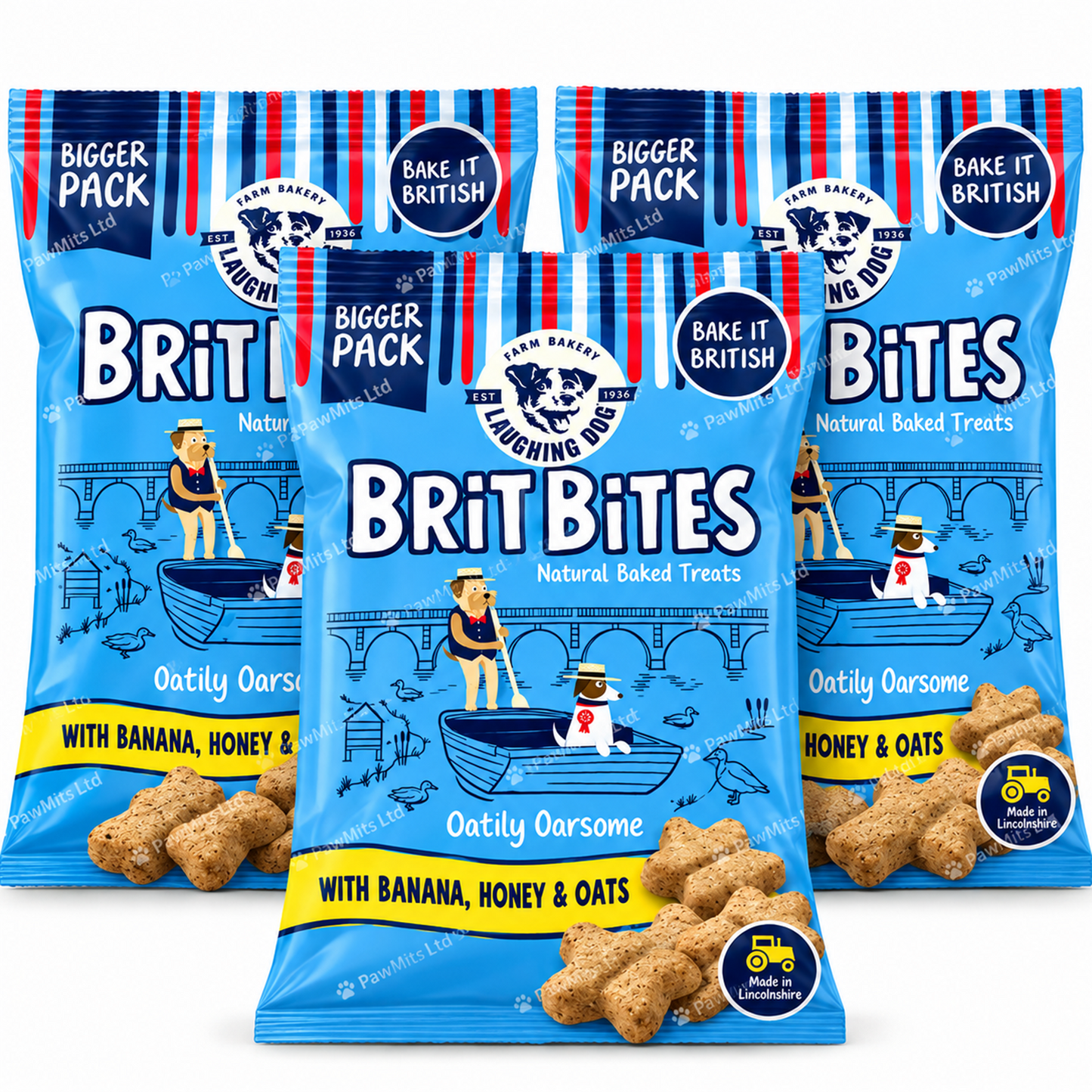 Brit Bites - Banana, Honey & Oats (175g)