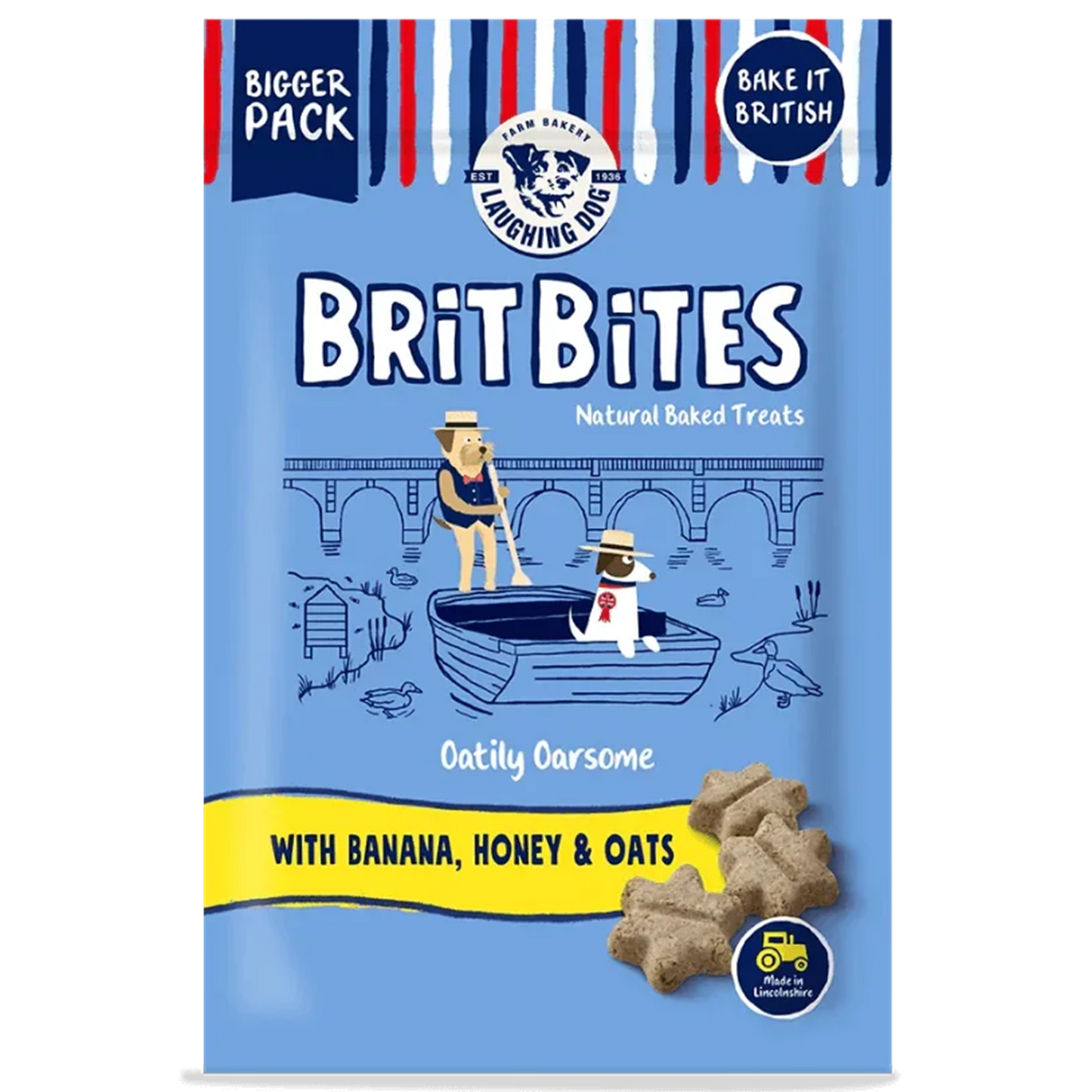 Brit Bites - Banana, Honey & Oats (175g)