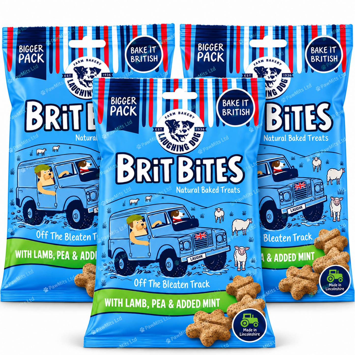 Brit Bites - Lamb, Pea & Added Mint (175g)