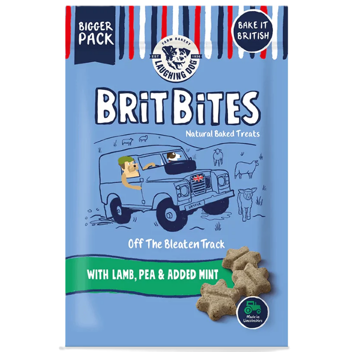 Brit Bites - Lamb, Pea & Added Mint (175g)