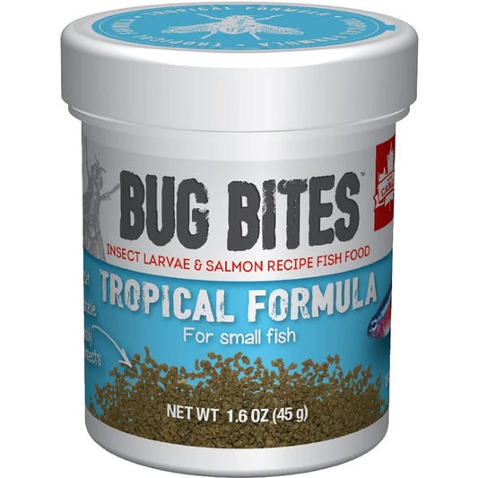 Fluval - Bug Bites Small Tropical Fish (45g)