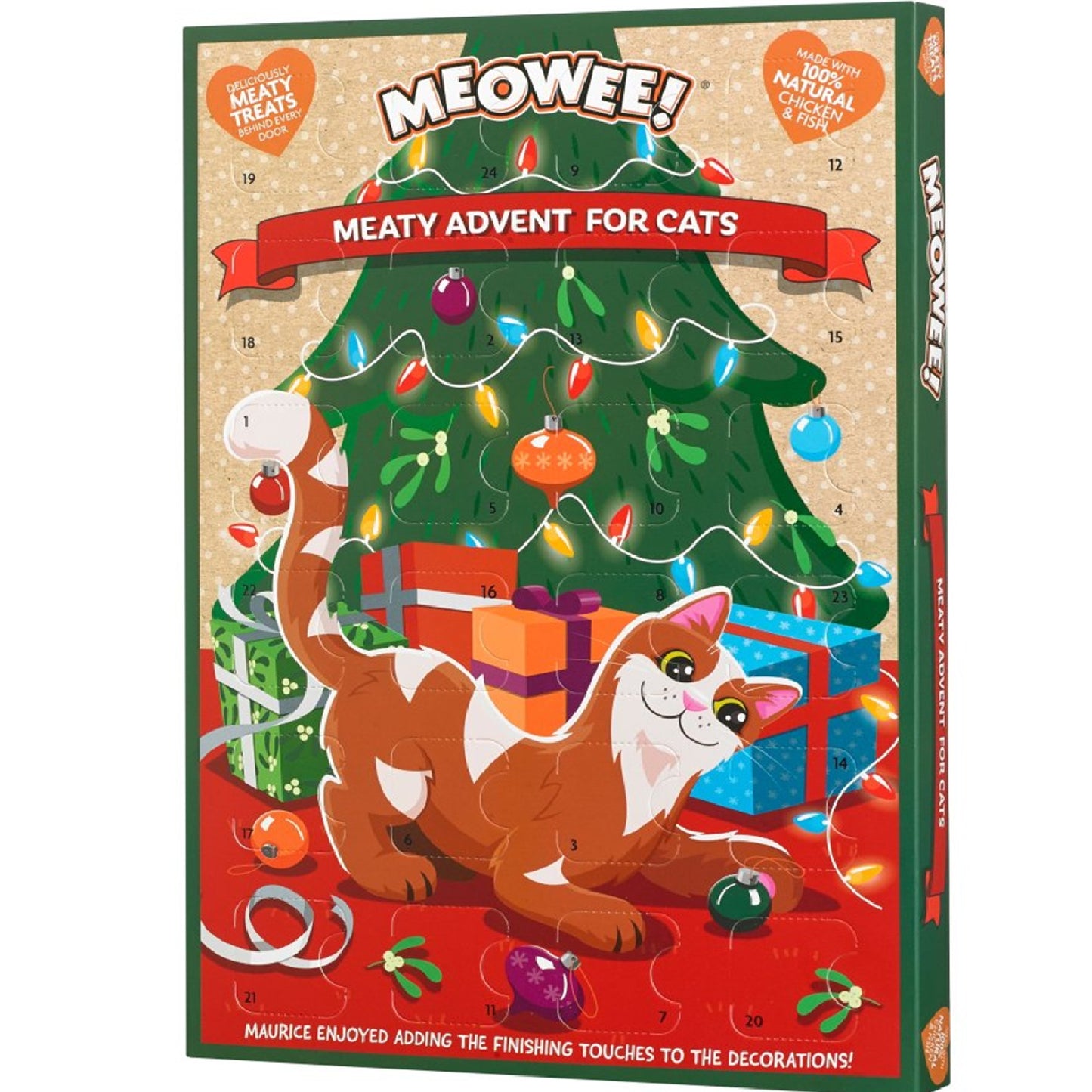 Meowee! - Meaty Christmas Advent Calendar for Cats