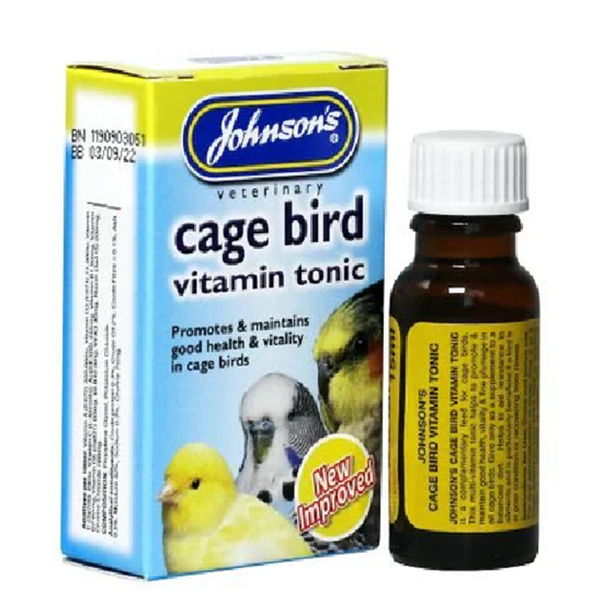 Johnson's - Cage Bird Vitamin Tonic (15ml)