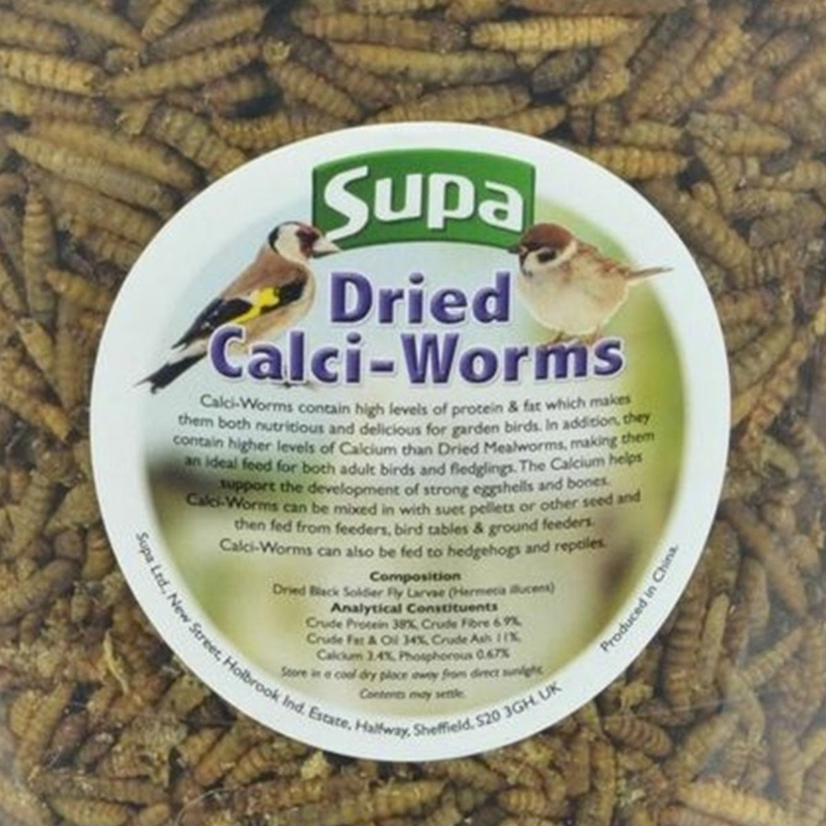 Supa - Dried Calci-Worms