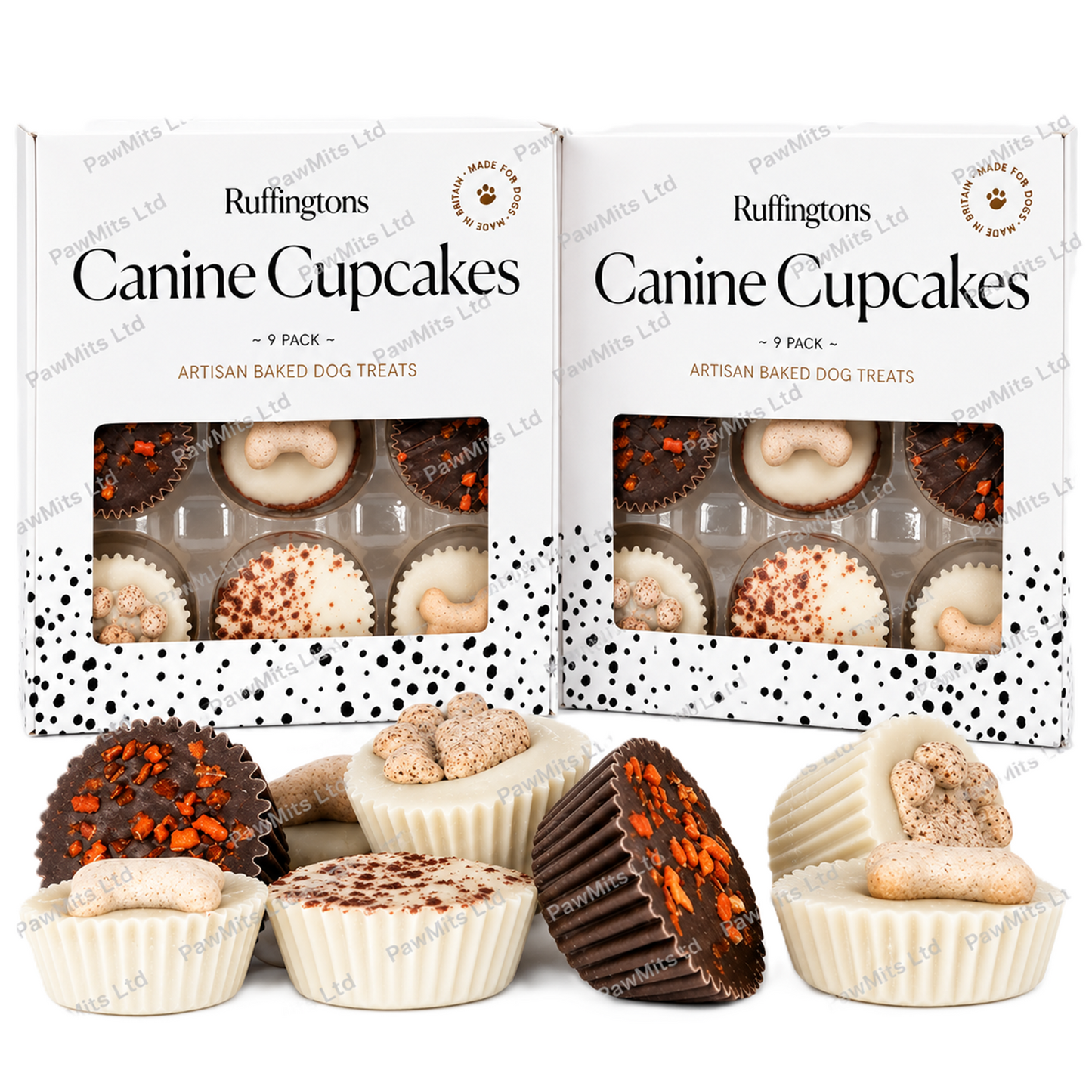 Ruffingtons - Mini Canine Cupcakes (9pk)