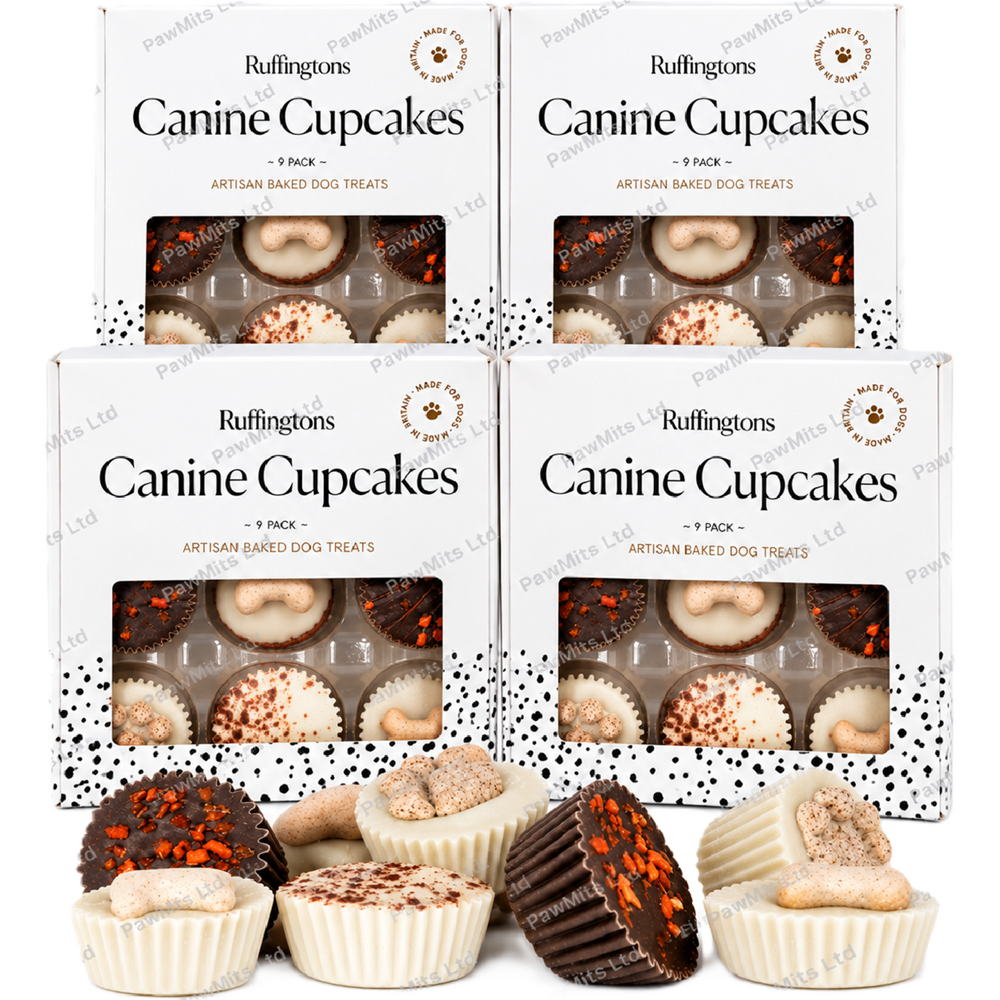 Ruffingtons - Mini Canine Cupcakes (9pk)