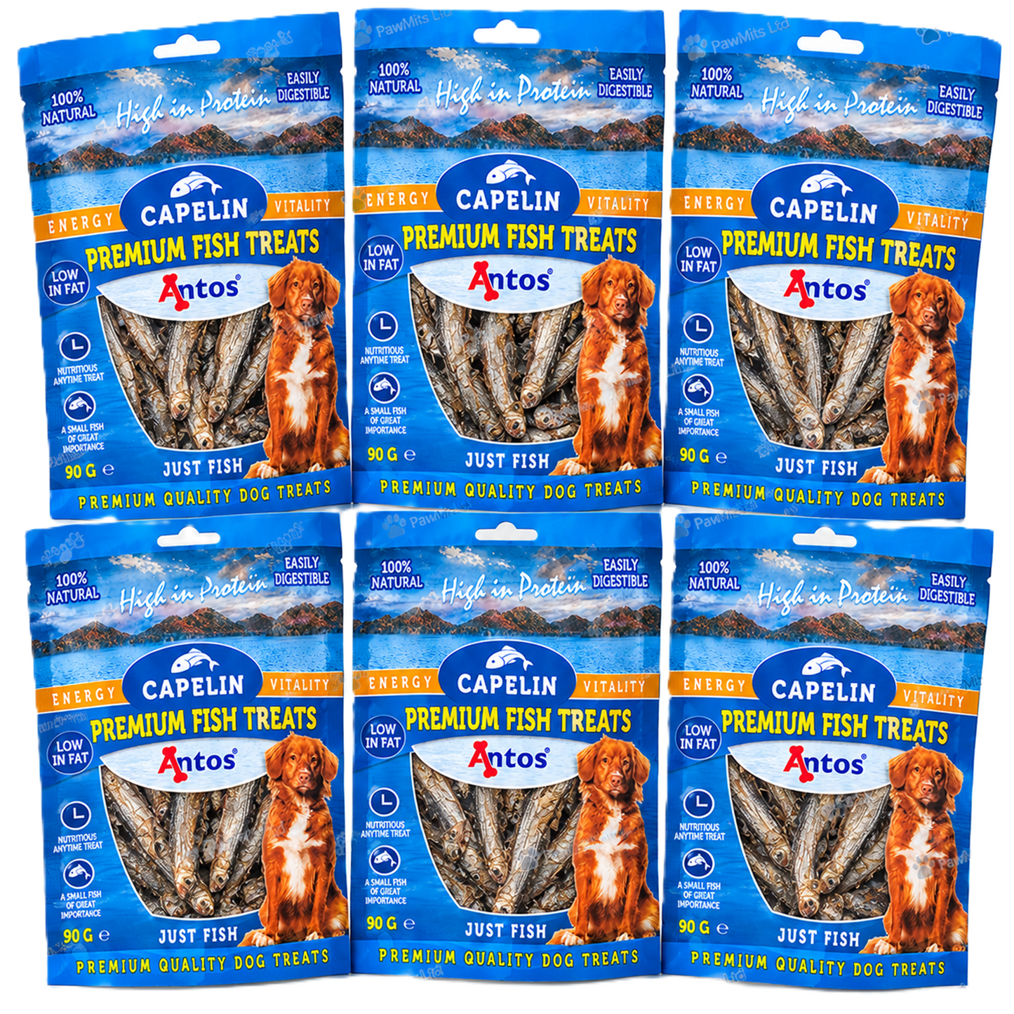 Antos - Fish D'light Capelin (90g)