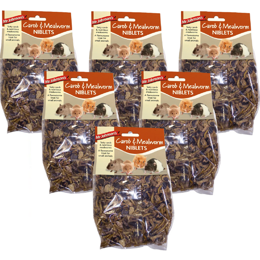 Mr Johnson's - Carob & Mealworm Niblets (6 Packs)
