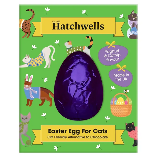 Hatchwells - Cat Yoghurt & Catnip Easter Egg