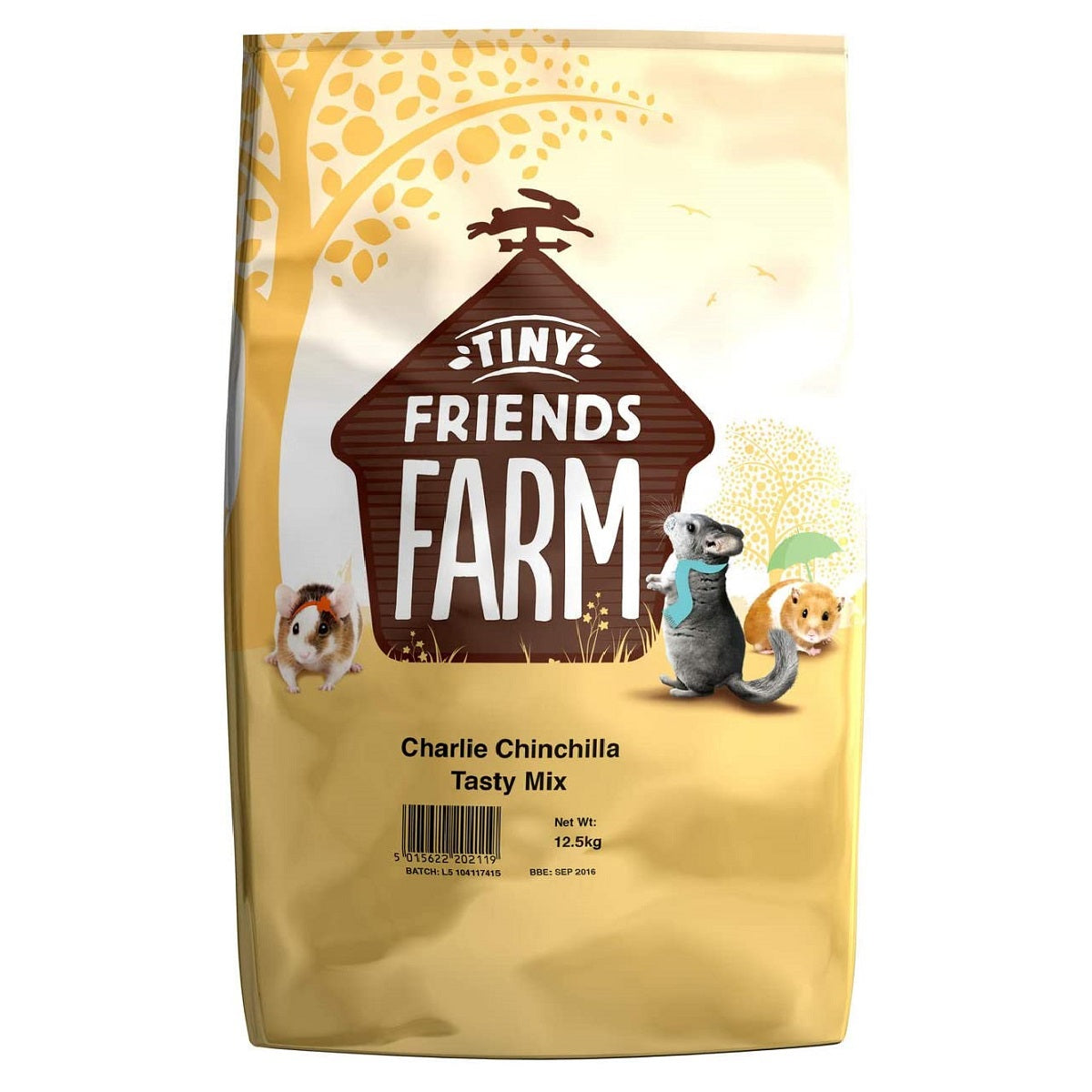 Tiny Friends Farm - Charlie Chinchilla Tasty Mix