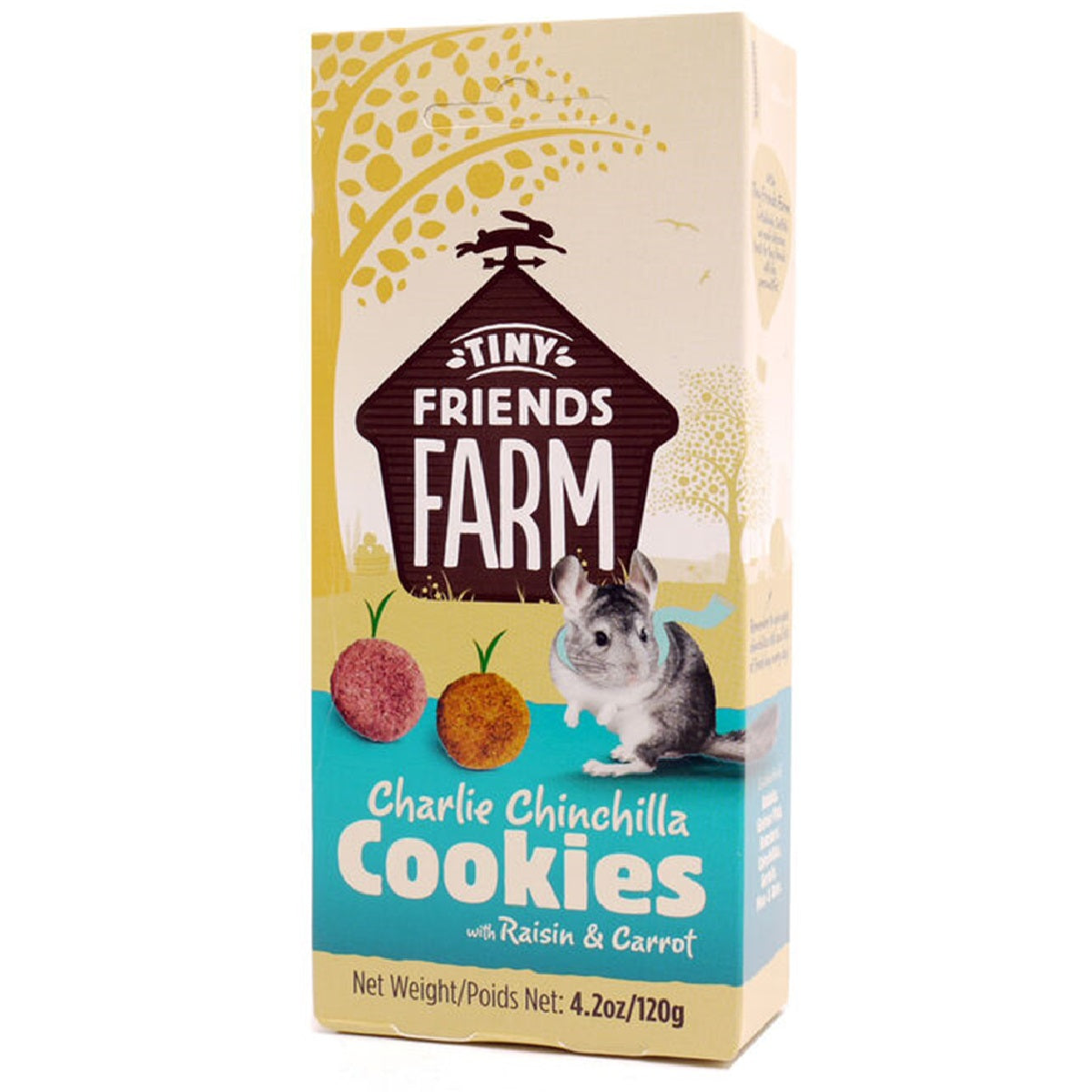 Tiny Friends Farm - Charlie Chinchilla Cookies (120g)