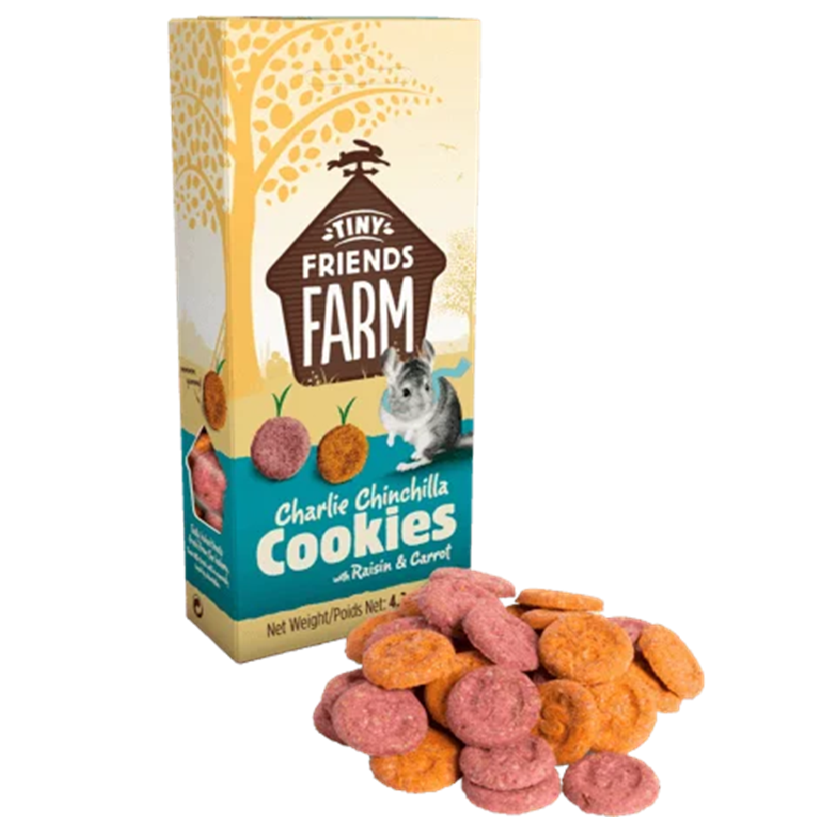 Tiny Friends Farm - Charlie Chinchilla Cookies (120g)