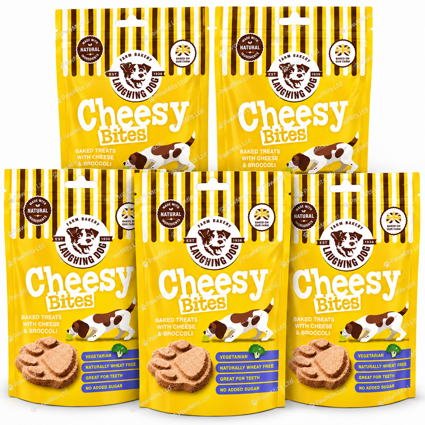 Laughing Dog - Cheesy Bites (125g)