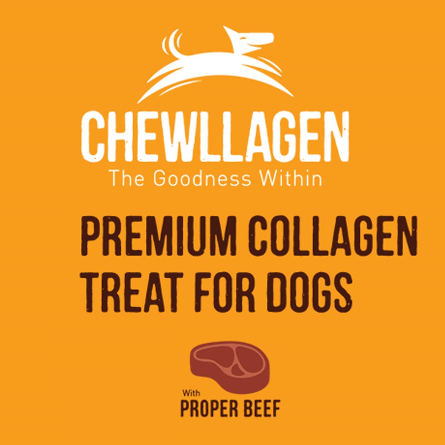 Chewllagen - Collagen 5" Beef Mini Rolls (5pk)