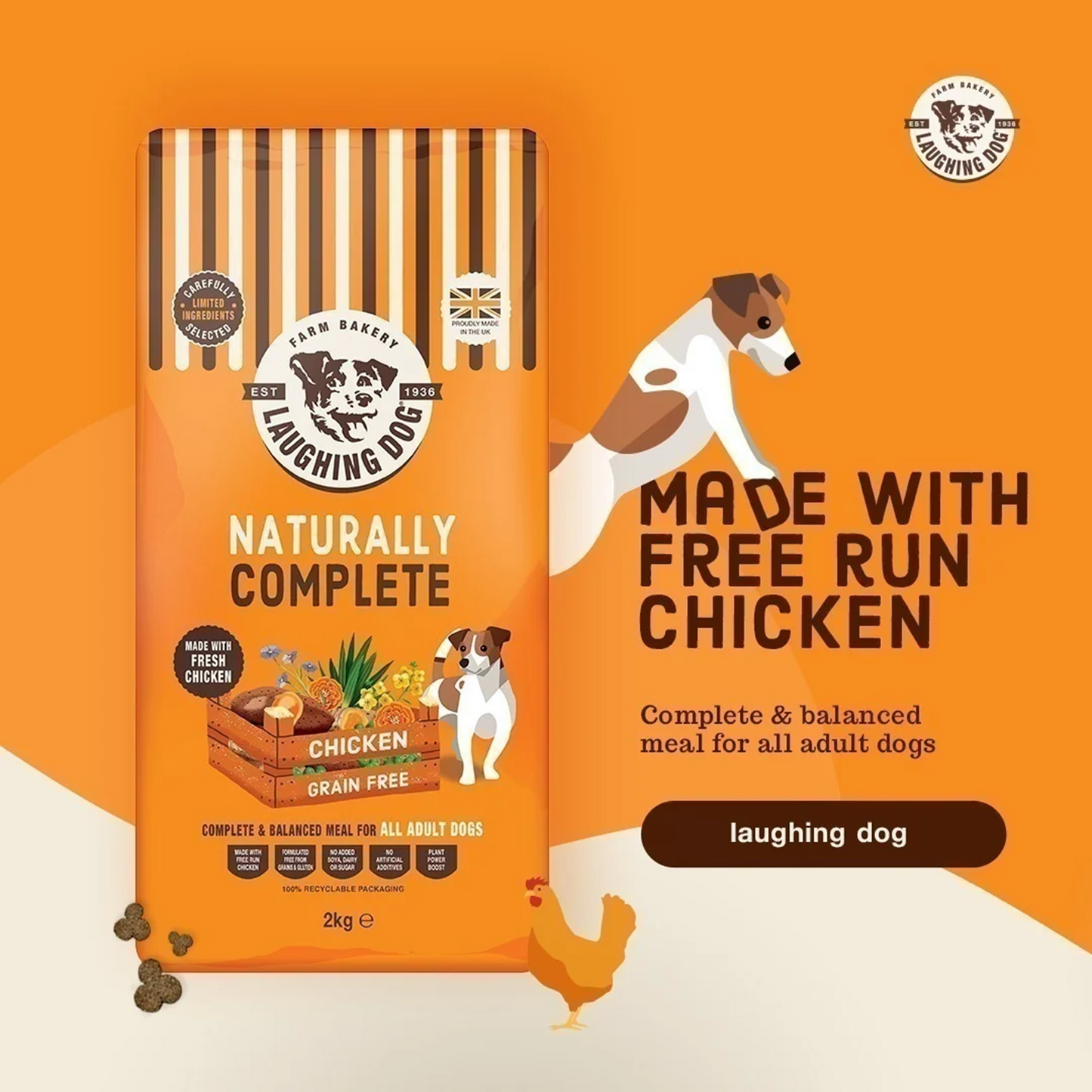 Laughing Dog - Naturally Complete Chicken (Grain Free)
