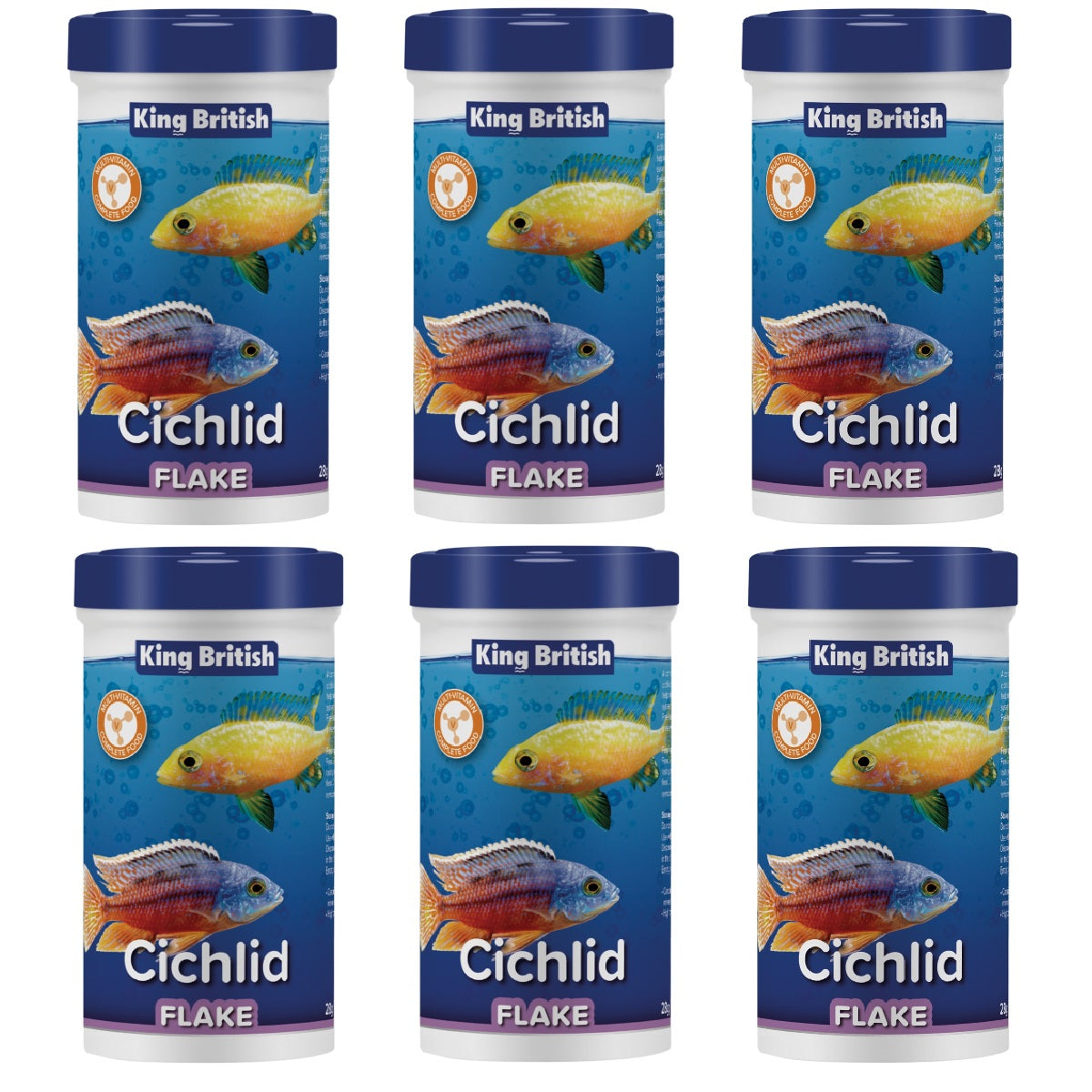 King British - Cichlid Flake (28g)