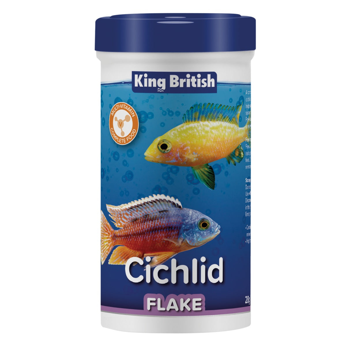 King British - Cichlid Flake (28g)