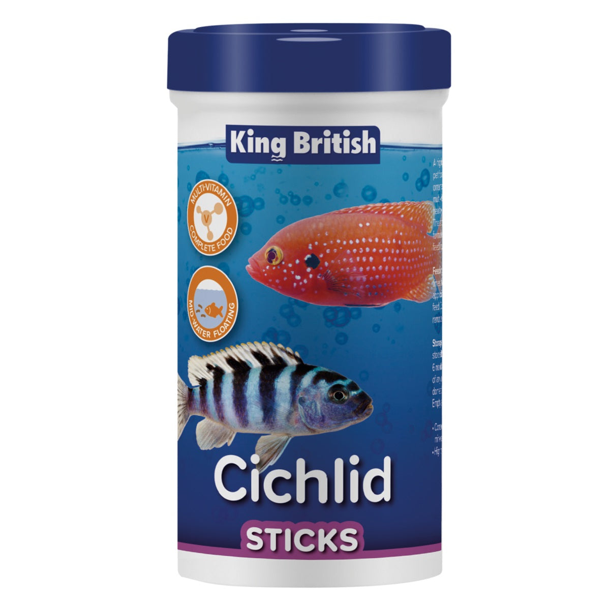 King British - Cichlid Floating Sticks (100g)