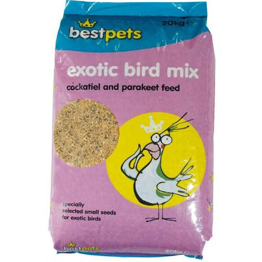 BestPets - Exotic Bird Cockatiel & Parakeet (20kg)