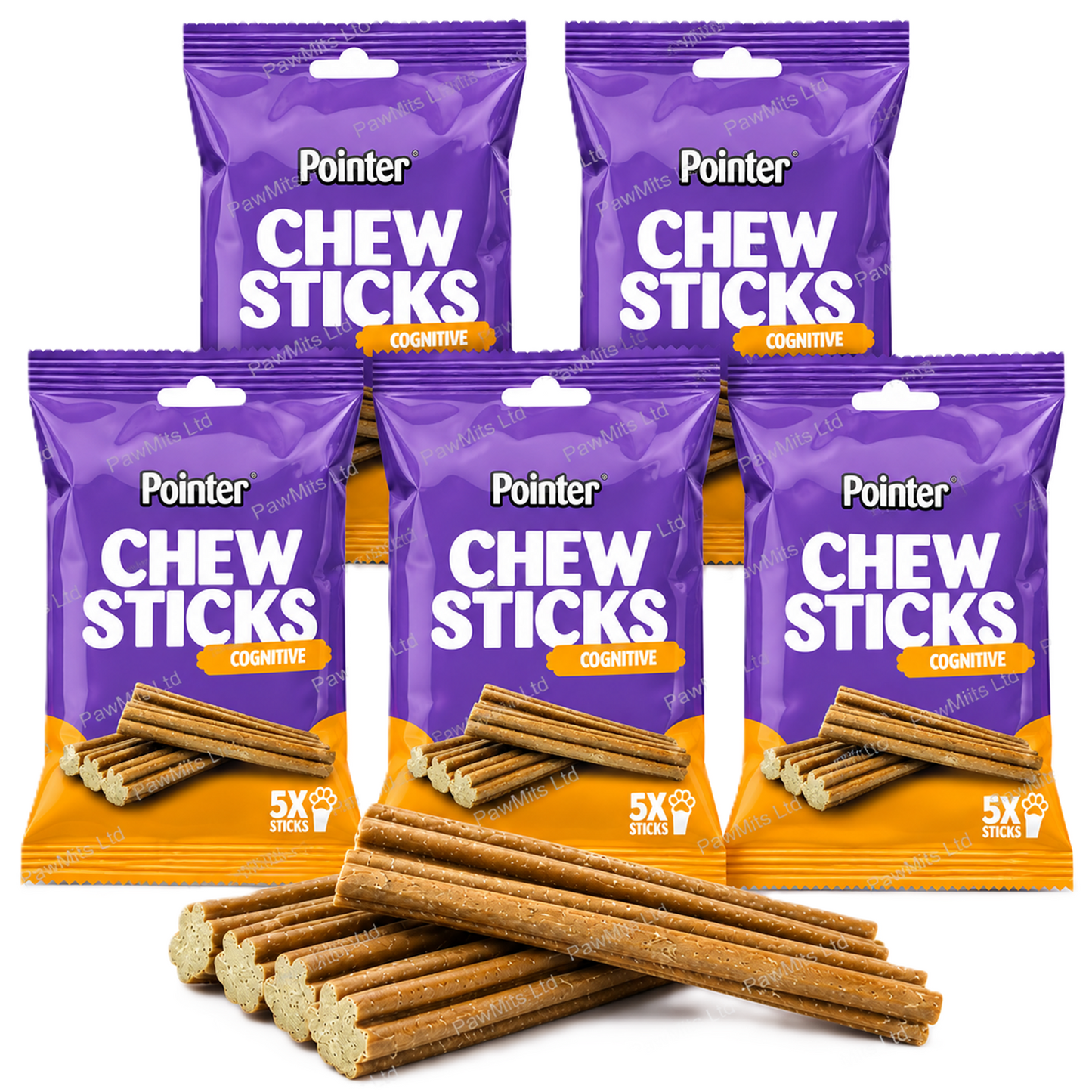 Pointer - Cognitive Chew Sticks (5pk)