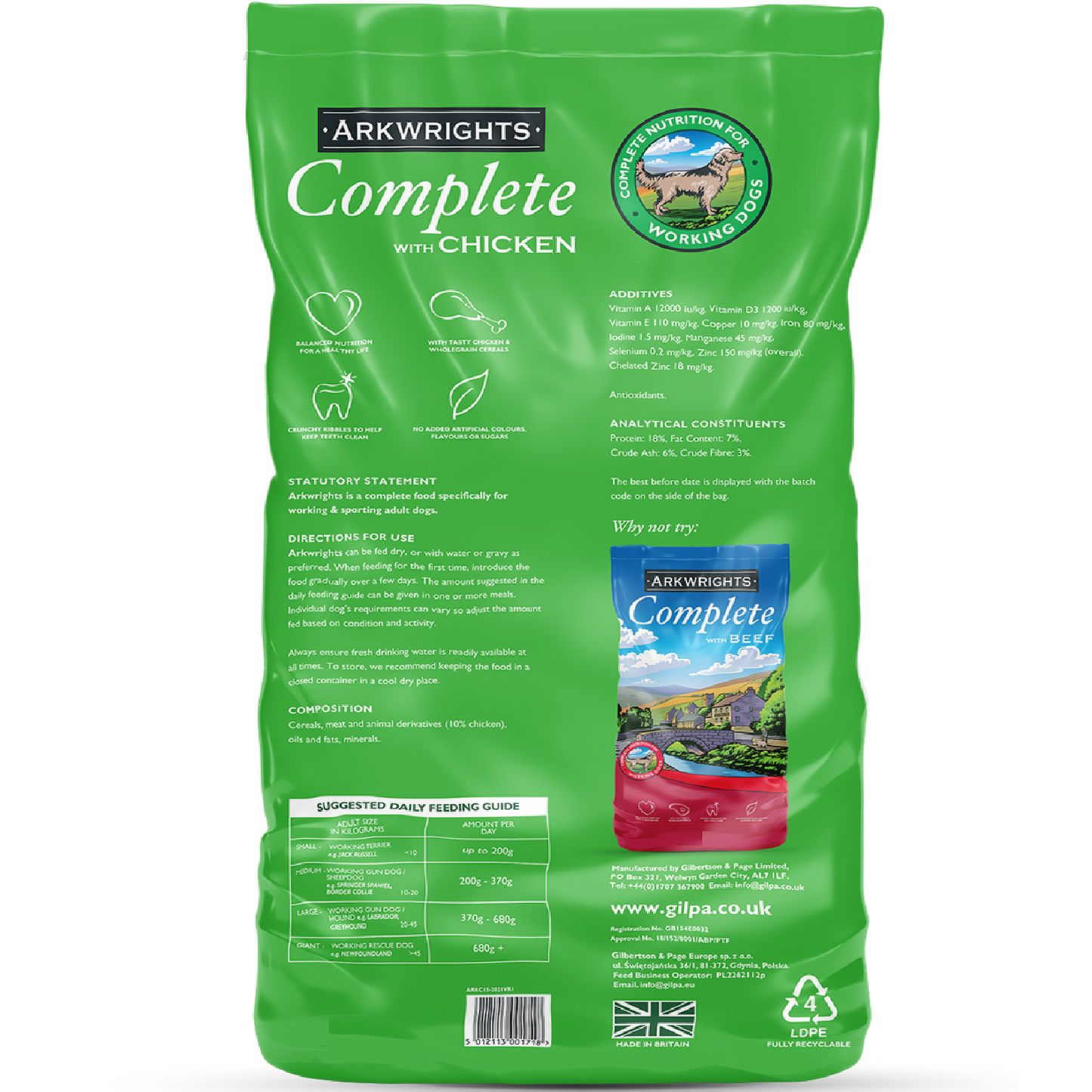 Arkwrights - Complete Chicken