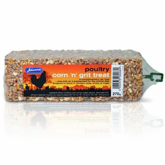 Johnsons - Poultry Corn 'n' Grit Treat (270g)