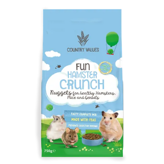 Country Values - Hamster Crunch (750g)