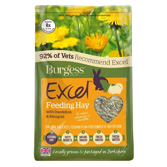 Excel - Dandelion and Marigold Feeding Hay
