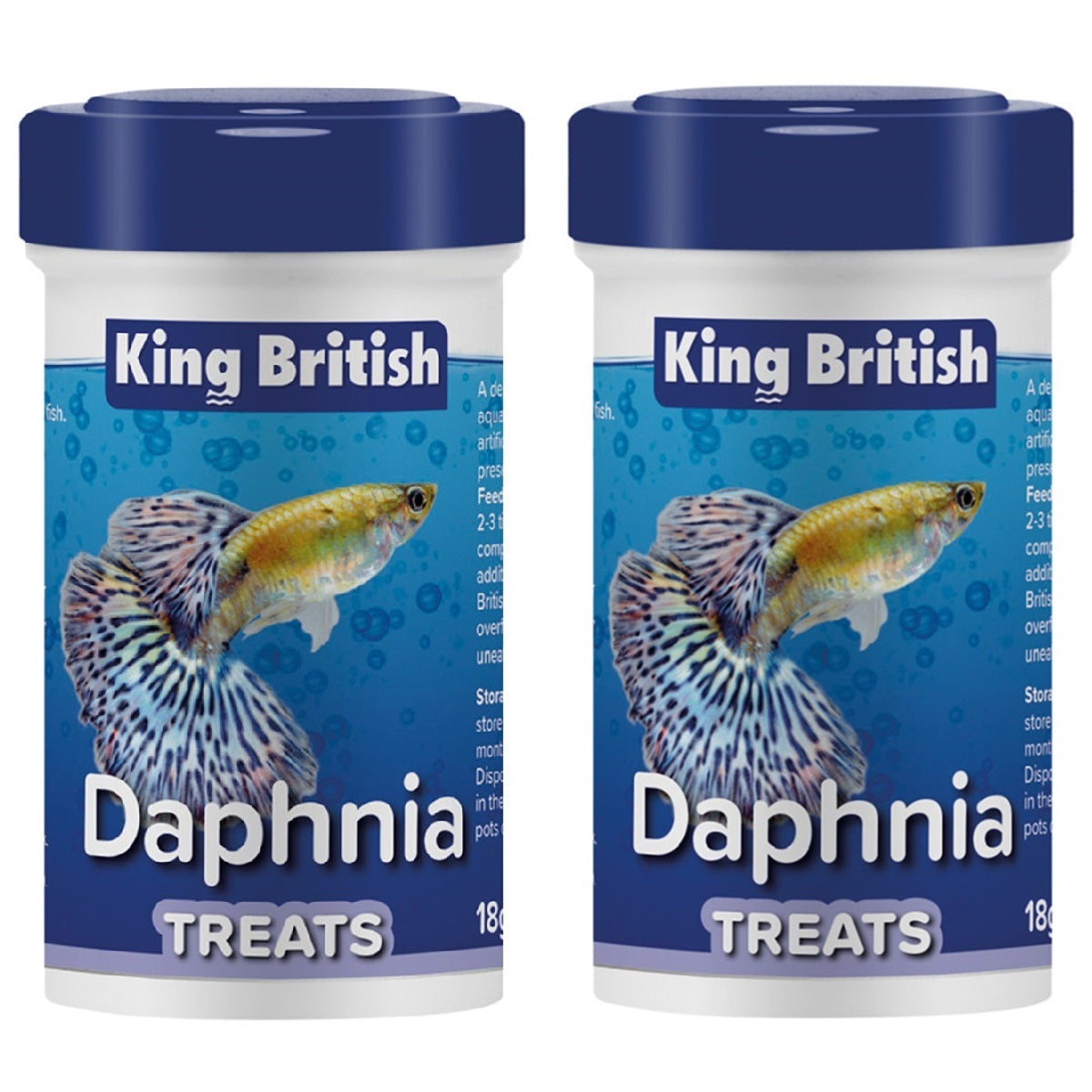 King British - Daphnia Treats (18g)