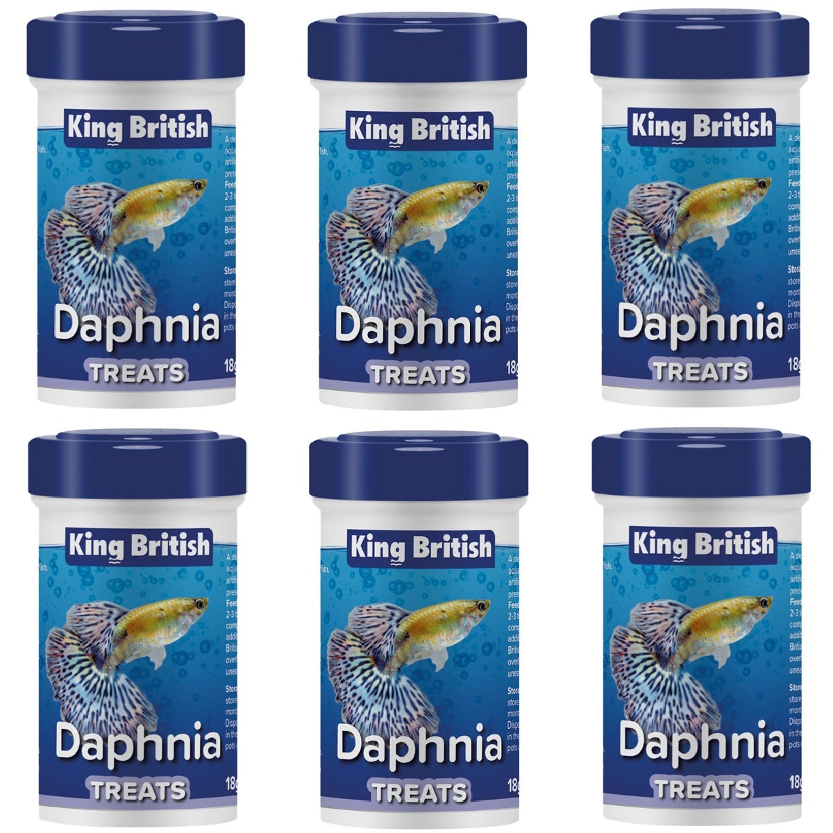 King British - Daphnia Treats (18g)