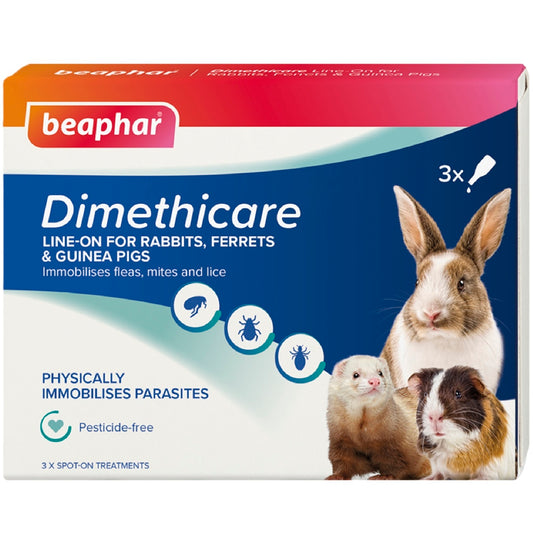 Beaphar - Animal Dimethicare Line-On (3pk)
