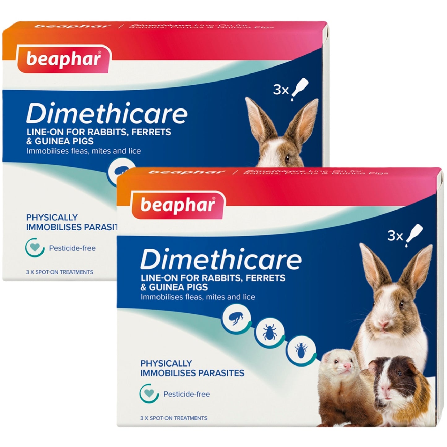 Beaphar - Animal Dimethicare Line-On (3pk)
