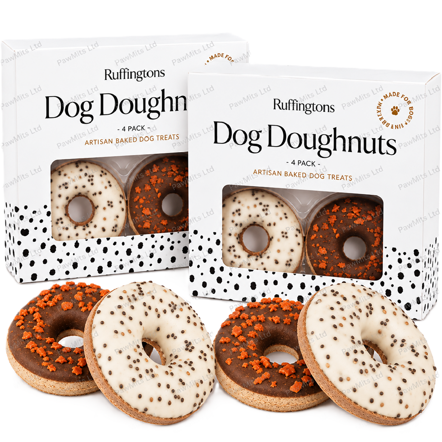 Ruffingtons - Dog Doughnuts (4pk)