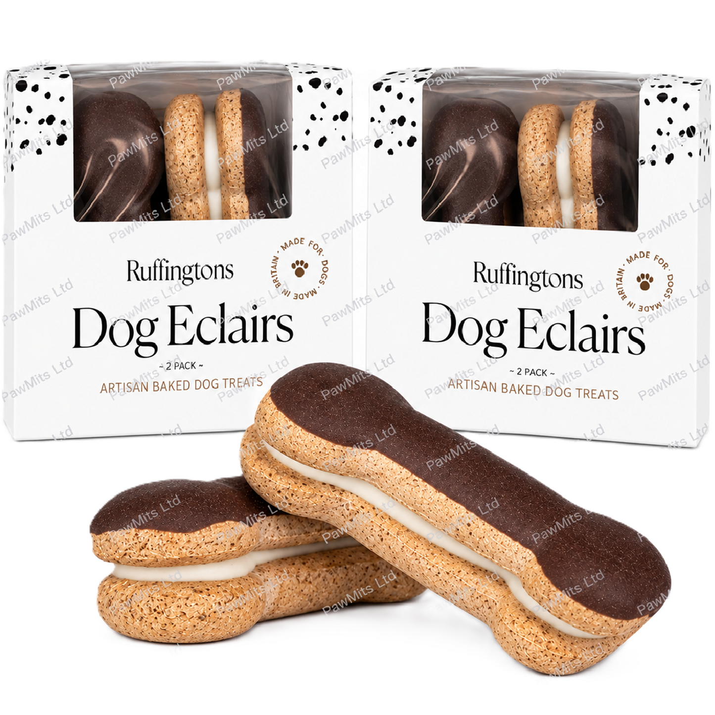 Ruffingtons - Dog Eclairs (2pk)