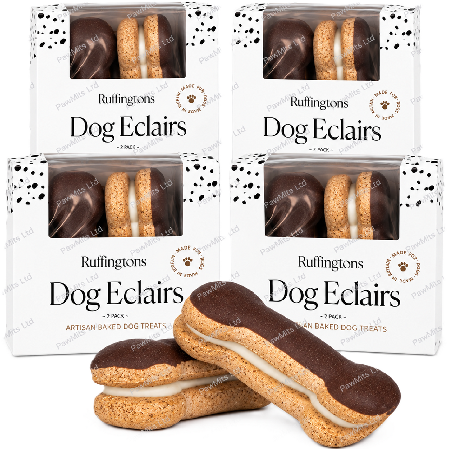 Ruffingtons - Dog Eclairs (2pk)