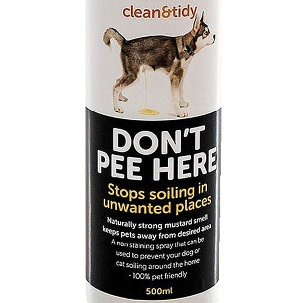 Sharples Clean & Tidy - Don't Pee Here Spray (500ml)